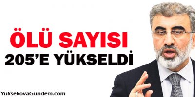 Bakan Yıldız: '205 işçimizi kaybettik'
