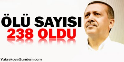 Erdoğan, yaşamını kaybeden işçi sayısını 238 olarak açıkladı