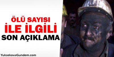 Bakan Yıldız'dan ölü sayısıyla ilgili Son açıklama!