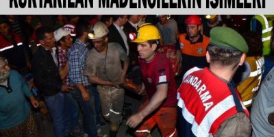 Kurtarılan Madencilerin İsimleri