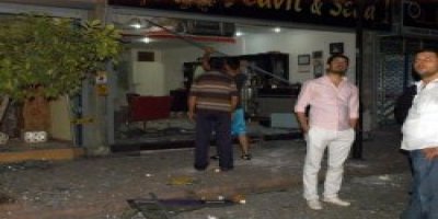 Mersin'de korkutan patlama