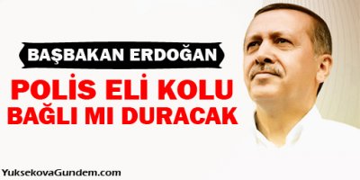 Erdoğan: Polis Eli Kolu Bağlı mı Duracak