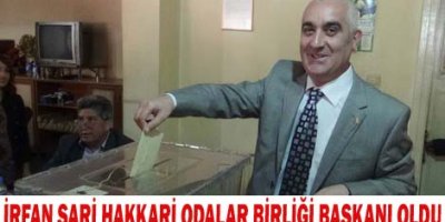 Hakkari Odalar Birliği'nin başkanlığına İrfan Sari seçildi