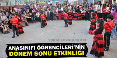 Anasınıfı Öğrencileri'nin Dönem Sonu Etkinliği