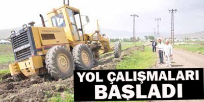 Belediye Ekipleri Yol Çalışmalarına Başladı