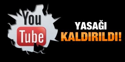 Youtube açıldı