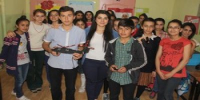 Teknoloji sergisine büyük ilgi