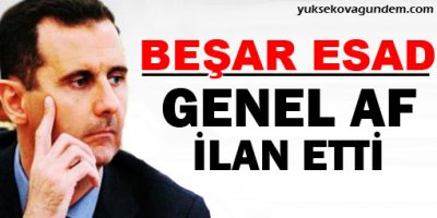 Esad genel af ilan etti
