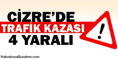 Cizre'de Trafik Kazası