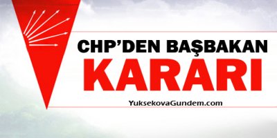 CHP'den Erdoğan kararı