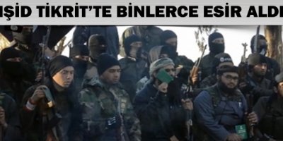 Işid Tikrit'te Binlerce Esir Aldı
