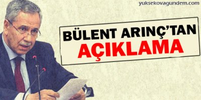 Arınç: Herkes Müsterih Olsun Hayırlı Haberler Alacağız