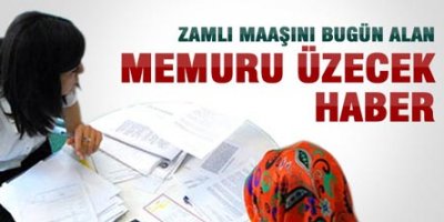 Memura üzücü haber