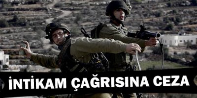 İntikam çağrısına ceza