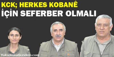 KCK: Herkes Kobanê için seferber olmalı