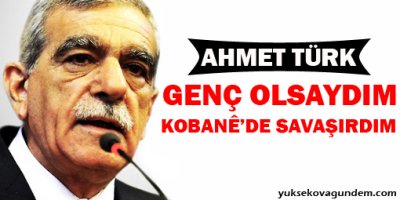 Türk: Genç olsaydım Kobanêde halkımın saflarında direnirdim