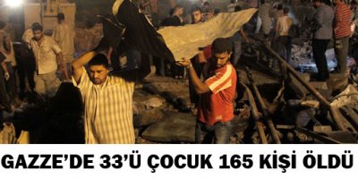 33'ü çocuk 165 kişi hayatını kaybetti