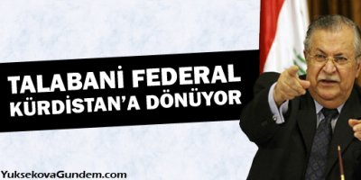 Talabani Kürsitan'a Dönüyor