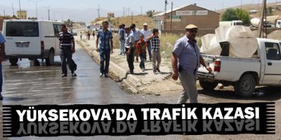 Yüksekovada Kaza: 3 Yaralı