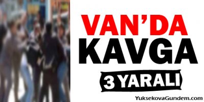 Van'da Minibüsçü Kavgası 3 Yaralı