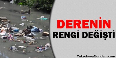 Derenin Rengi Değişti