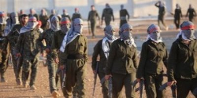 YPG sınır hattını temizliyor