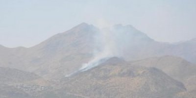 Üzümlü köyünde Orman yangını çıktı