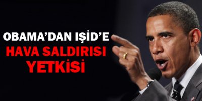 Obamadan IŞİDe hava saldırısı yetkisi