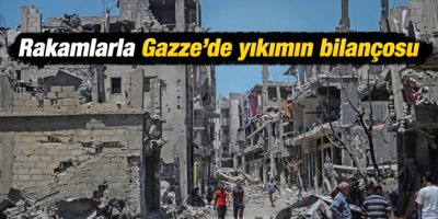 Gazze'de yıkımın bilançosu