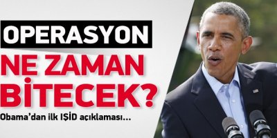 Obama'dan ilk IŞİD açıklaması!