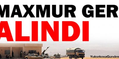 Maxmur kasabası PKK ve Peşmergenin kontrolüne geçti