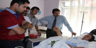 İHA ekibinden meslektaşlarına ziyaret