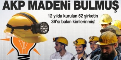 O madenler AKP'li vekillerin çıktı