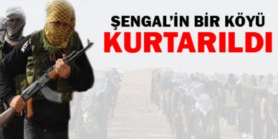 Şengal'in bir köyü kurtarıldı