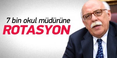 7 bin okul müdürüne rotasyon