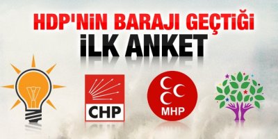 HDP'nin Barajı Geçtiği Anket