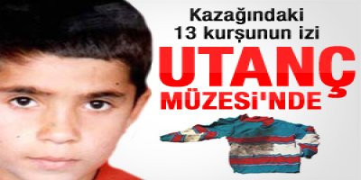Kazağındaki 13 kurşun izi