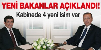 Yeni Kabine Açıklandı