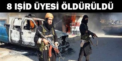 Şengalde çatışma: 8 IŞİD üyesi öldü