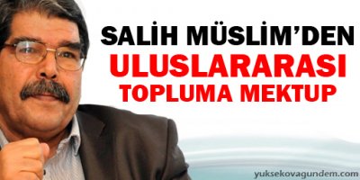 Müslimden uluslararası topluma mektup