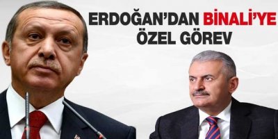 Erdoğan'dan Yıldırıma özel görev