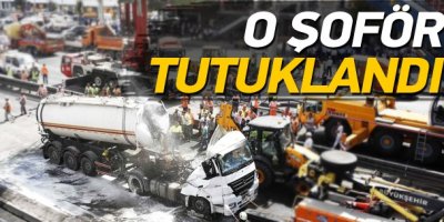 Avcılar'da üst geçide çarpan şoför tutuklandı