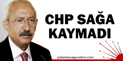 Kılıçdaroğlu: CHP sağa kaymadı