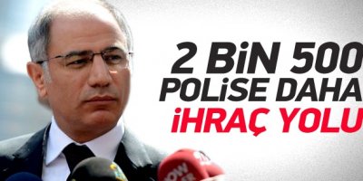 2 bin 500 polisin ihraç dosyası Ala'nın önünde