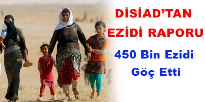 DİSİADtan Ezidi raporu: 450 bin Ezidi göç etti