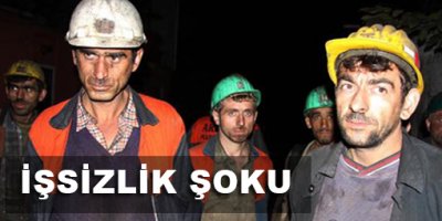 Zonguldak'ta madencilere iş çıkışı 'işsizlik' şoku