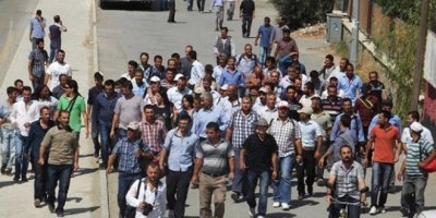 İŞKUR işçilerinin Ankara yürüyüşü 3. gününde