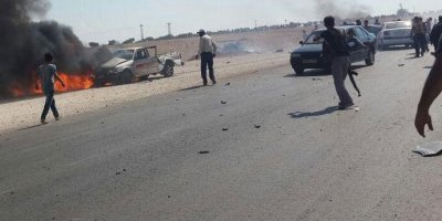 IŞİD'den bomba yüklü araçla saldırı!