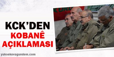 KCK: Sınırlar kalkmalı, Urfa ile Kobanê birleşmeli