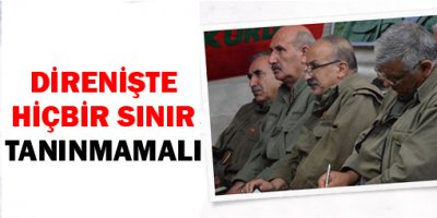 KCK: Direnişte hiçbir sınır tanınmamalı